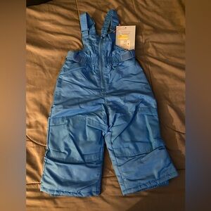 Cat & Jack Blue Kids Snow Overalls